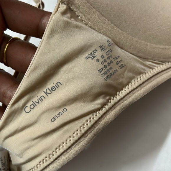 CALVIN KLEIN UNDERWIRE PADDES BRA - Picture 7 of 11